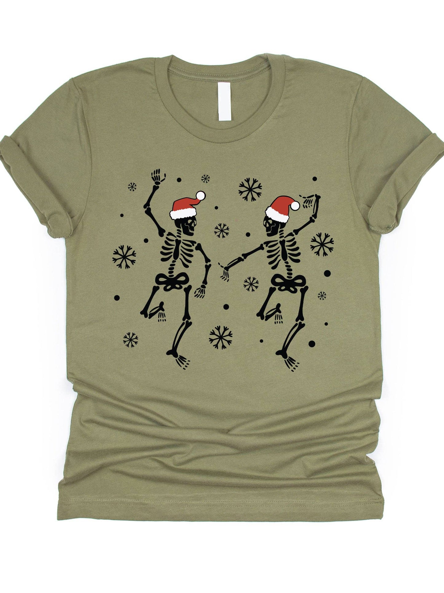 Santa Skeleton Graphic Tee