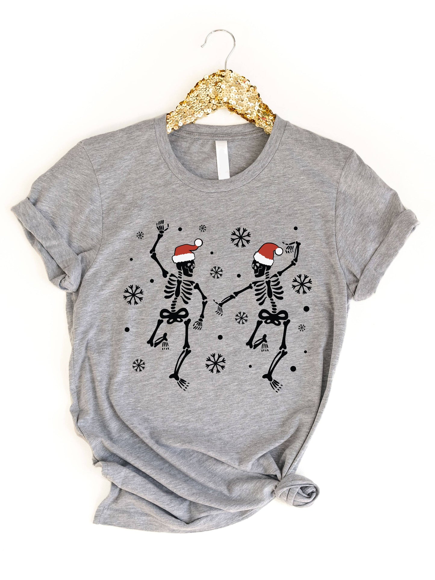 Santa Skeleton Graphic Tee