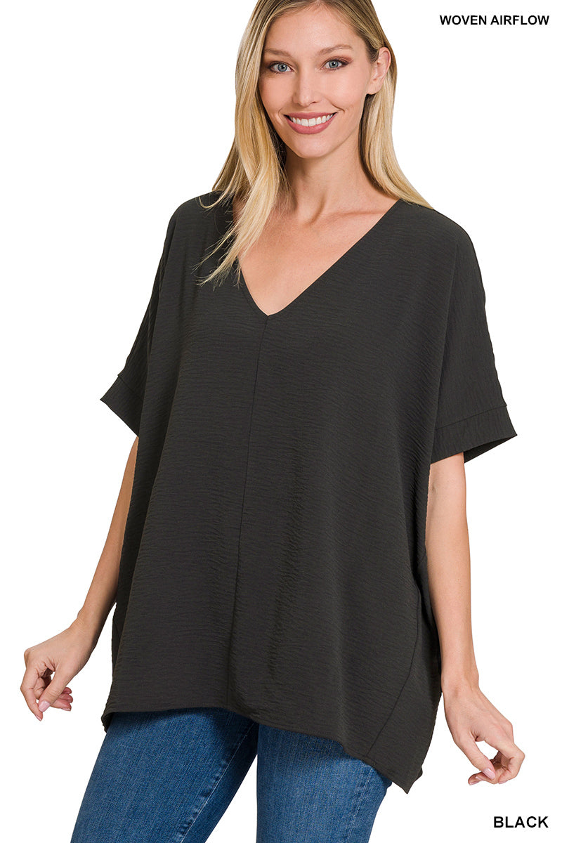 Airflow V-Neck Top