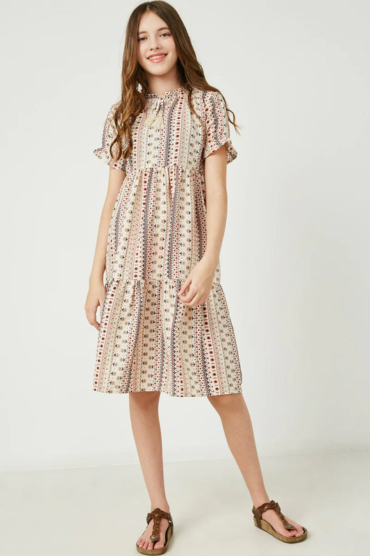 Girl's Boho Dress