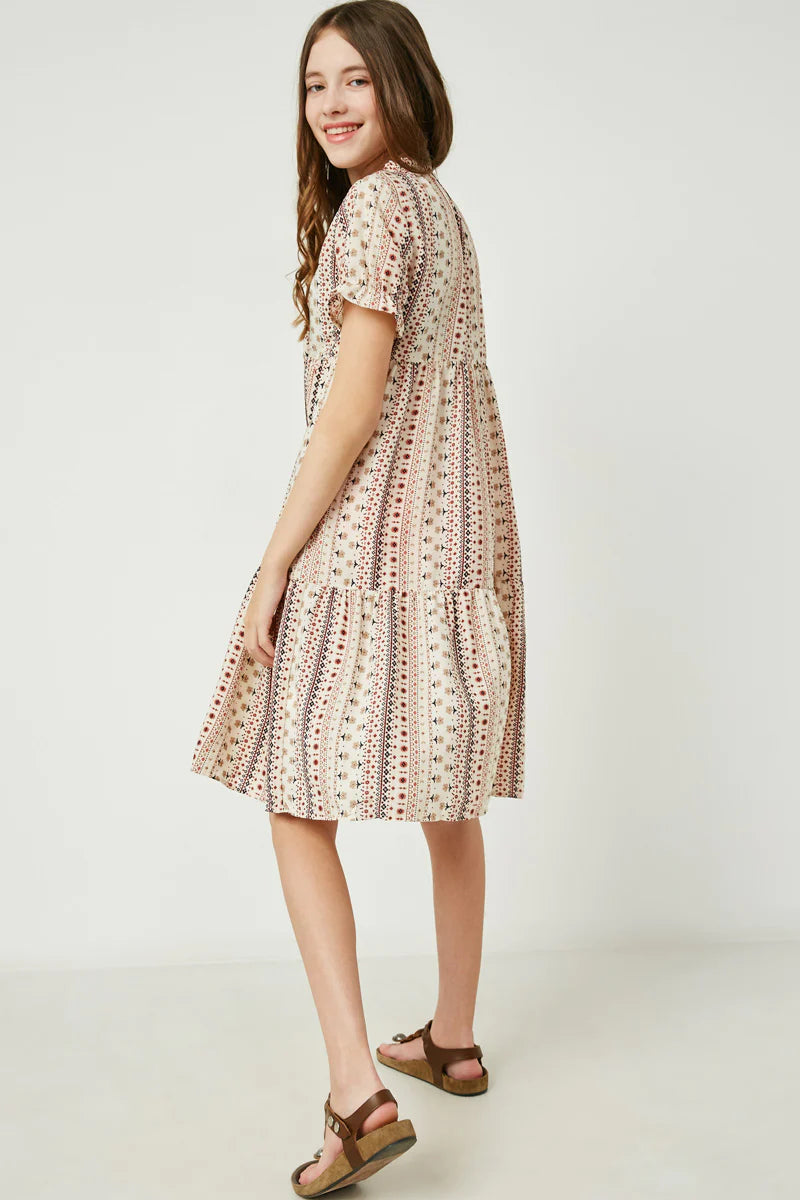 Girl's Boho Dress